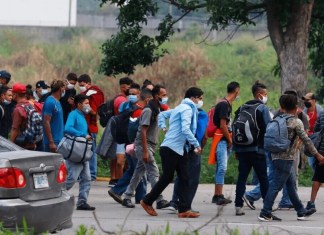 Guatemala es un país de origen de la migración, pero también de tránsito. En ese sentido EE. UU. Foto: La Hora / AP.