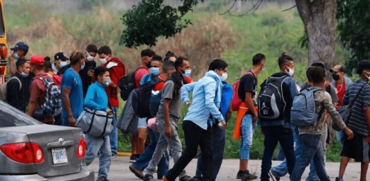 Guatemala es un país de origen de la migración, pero también de tránsito. En ese sentido EE. UU. Foto: La Hora / AP.