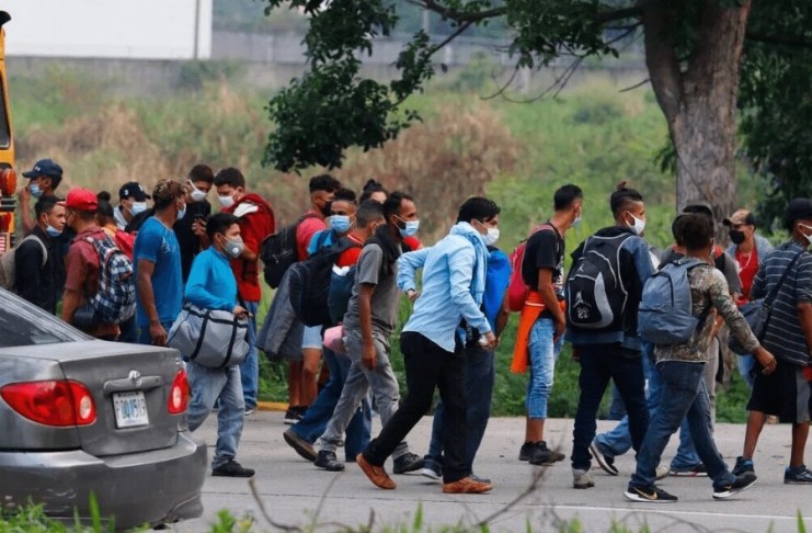 Guatemala es un país de origen de la migración, pero también de tránsito. En ese sentido EE. UU. Foto: La Hora / AP.