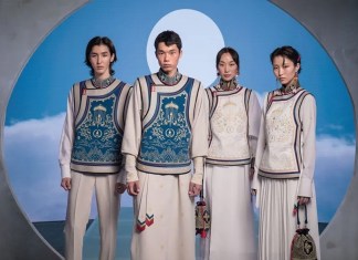 La delegación de Mongolia cautivó las redes sociales con el diseño de su uniforme para los Juegos Olímpicos de París 2024. EFE/ Nima Khibkhenov/Michel&Amazonka