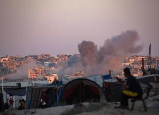 El secretario de Estado de Estados Unidos, Antony Blinken, aterrizó este domingo en Israel para reunirse con los principales líderes del país y tratar de enfilar un acuerdo de alto el fuego con Hamás. Foto: EFE