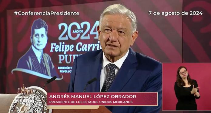 AMLO habló de los refugiados mexicanos- Captura de pantalla