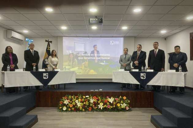 Acto de inauguración de laboratorios de Ciencias Odontológicas. Foto: José Orozco