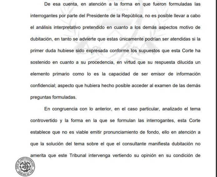 CC asegura que no es viable responder dudas sobre confidencialidad de pacto colectivo promovido por Joviel Acevedo. Foto La Hora / Captura de Pantalla