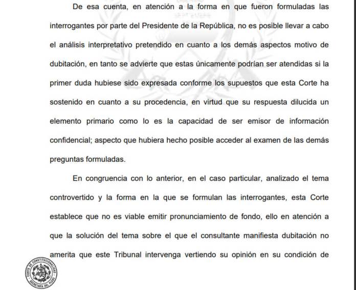 CC asegura que no es viable responder dudas sobre confidencialidad de pacto colectivo promovido por Joviel Acevedo. Foto La Hora / Captura de Pantalla 