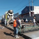 El CIV compartió fotografías en sus cuentas oficiales, de la reanudación de los trabajos del paso a desnivel. Foto: CIV