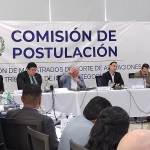 Comisión de Postulación continúa sin elegir una sede fija para trabajar. Foto: Guatemala Visible.