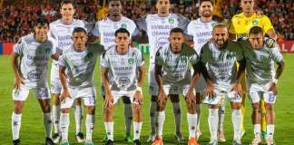 Comunicaciones FC en el estadio Alejandro Morera Soto de Alajuela, Costa Rica. Foto: Comunicaciones FC