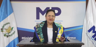 La Fiscal General, Consuelo Porras arremetió en contra del presidente Bernardo Arévalo. Foto: captura de video