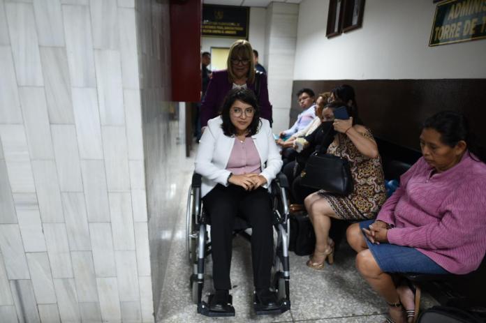 Alma Beatriz Posadas Beltetón aceptó cargos hace dos semanas dentro del caso Semilla. Foto: Fabricio Alonzo