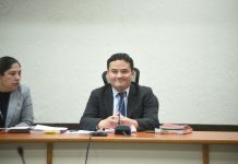 Fredy Orellana, juez del Juzgado Séptimo Penal. Foto: Fabricio Alonzo