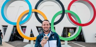 Jean Pierre Brol, medallista olímpico de tiro con armas de caza París 2024. Foto: COG