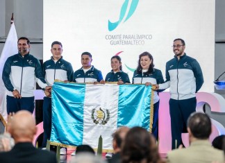 Delegación de Guatemala en los Juegos Paralímpicos París 2024. Foto: Comité Olímpico Guatemalteco.
