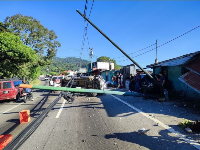 En el lugar han ocurrido varios accidentes. Foto: Bomberos Voluntarios.