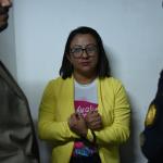 "La titular del Instituto de la Víctima, Ligia Hernández, fue capturada por el caso denominado “Corrupción Semilla” Foto: Fabricio Alonzo / La Hora.