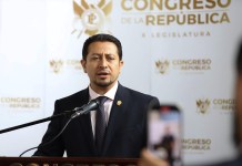 Nery Ramos, presidente del Congreso, rendirá declaración en juicio Hogar Seguro. Foto La Hora: Archivo