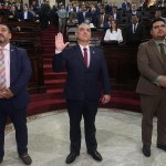 El abogado Carlos Sandoval fue juramentado por el Congreso como director general del IDPP. Foto: José Orozco.