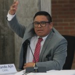 Armando Ajín Pérez, es comisionado por el Colegio de Abogados y Notarios de Guatemala de la planilla de UGAP ligada a Walter Mazariegos y fue asesor de la bancada VAMOS. Foto: José Orozco