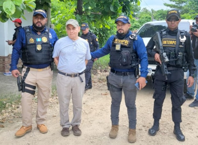 El nicaragüense Rubén Pasos Cedeño era buscado internacionalmente. Foto: PNC