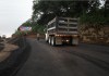 Trabajos en el km 44 de la autopista Palín, Escuintla. Foto. CIV.