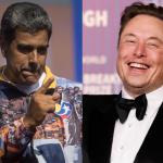 Combo de fotografías del presidente de Venezuela, Nicolás Maduro (izq.), y el CEO de Tesla Motors Elon Musk. EFE/Miguel Gutiérrez/Caroline Brehman