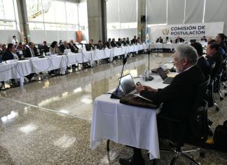 La Comisión de Postulación para la elección de Corte de Apelaciones se reunió el viernes 09 de agosto. Foto: Daniel Ramirez/LH