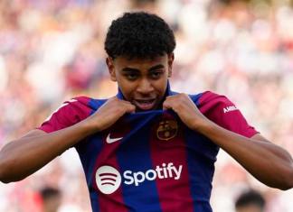 El delantero del Barcelona Lamine Yamal, regresa a LaLiga convertido en estrella, tras proclamarse campeón de Europa con la selección española. EFE/Enric Fontcuberta