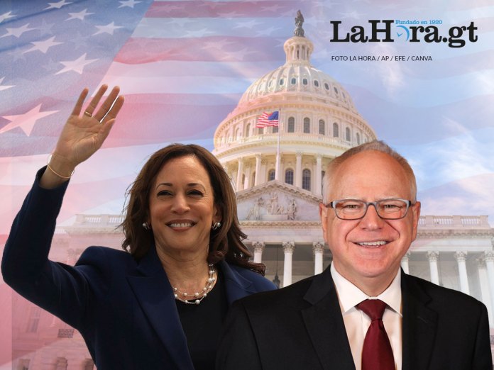 Tim Walz y Kamala Harris - AP/ EFE