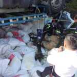 Percance Vial dejó 3 fallecidos y un herido en Jutiapa. Foto La Hora: CVB