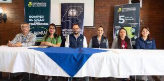 Anuncian segunda alianza entre Guatemaltecos por la Nutrición y Ministerio de Salud Pública y Asistencia Social, para combatir la desnutrición aguda en Huehuetenango. Foto La Hora / Castillo Hermanos