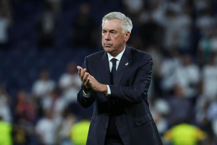 Ancelotti le hizo una broma a Endrick