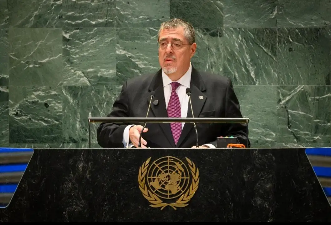 Bernardo Arévalo en la ONU