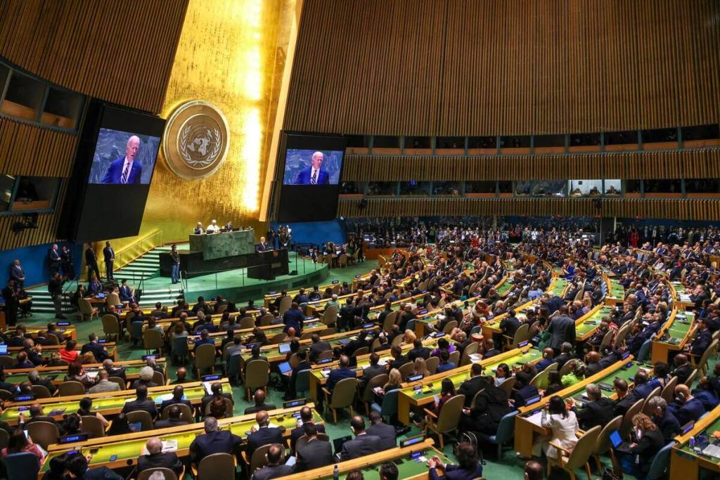 Joe Biden en la Asamblea General de la ONU