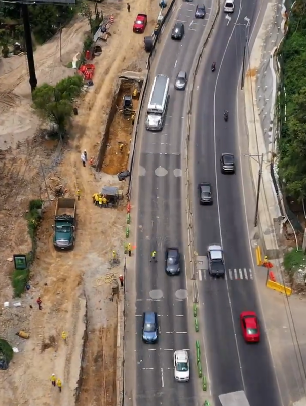 Se realizarán trabajos en la CA-1 Oriente el fin de semana del 7 y 8 de septiembre. Foto: captura de pantalla