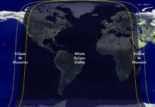 Eclipse lunar parcial