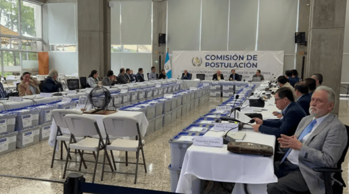 Comisión de Postulación para Corte de Apelaciones.