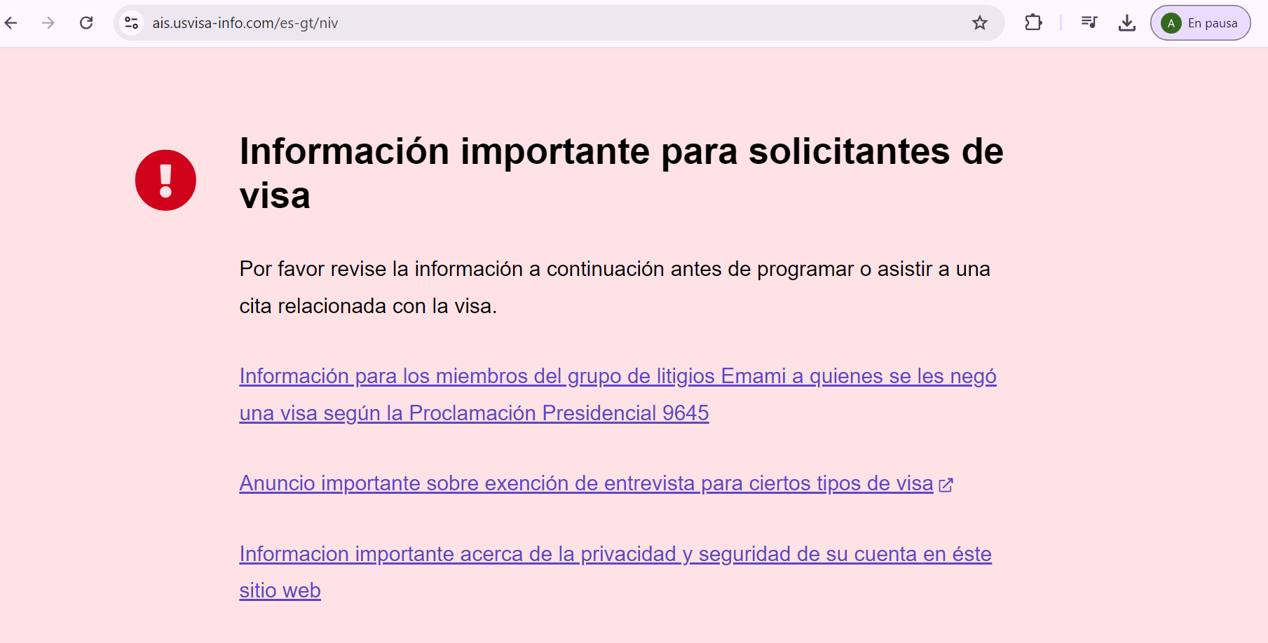 Portal de visa 3