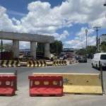 La constructora CEBCO no reinició los trabajos en el paso a desnivel en la calzada Roosevelt. Foto: La Hora