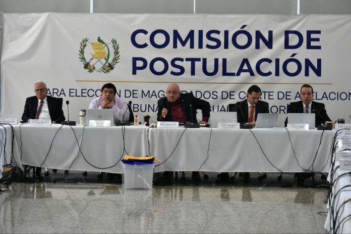 Comisionados de postuladora para Salas de Apelaciones