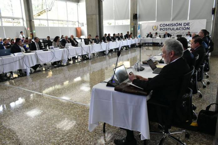 La Postuladora para Sala de Apelaciones publicó el listado de aspirantes a magistrados. Foto Daniel Ramírez