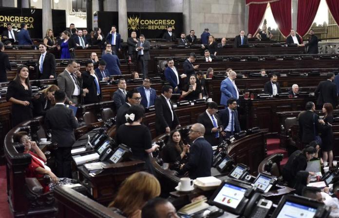 El Congreso de la República aprobó la ampliación presupuestaria enviada por el gobierno de Bernardo Arévalo. Foto Congreso