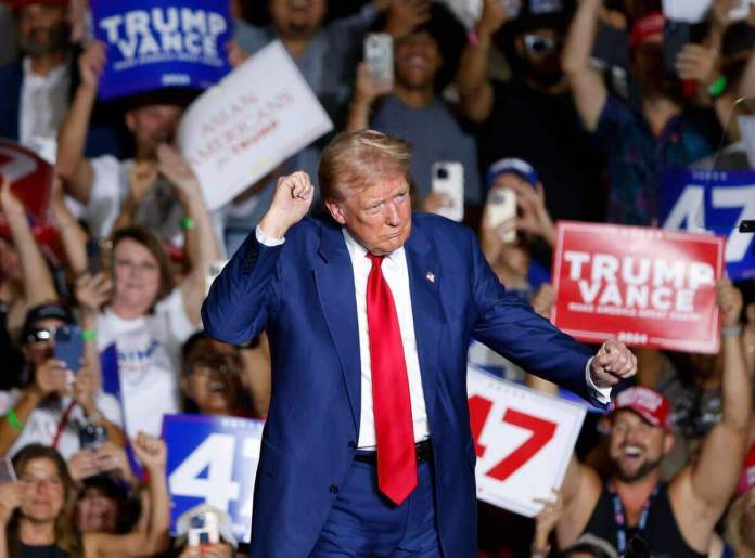 Donald Trump. Foto: EFE/EPA/BIZUAYEHU TESFAYE