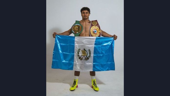 El boxeador guatemalteco Lester Martínez. Foto La Hora / Lester Martínez