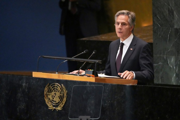 El secretario de Estado de Estados Unidos, Antony Blinken. (Bryan R. SmithPool Photo via AP)