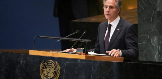 El secretario de Estado de Estados Unidos, Antony Blinken. (Bryan R. SmithPool Photo via AP)