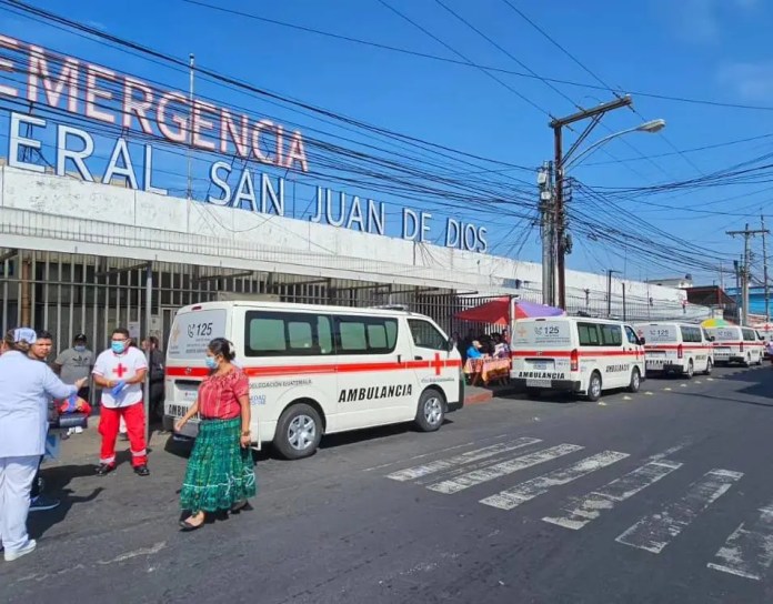 La emergencia del Hospital San Juan de Dios.