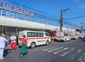 La emergencia del Hospital San Juan de Dios.