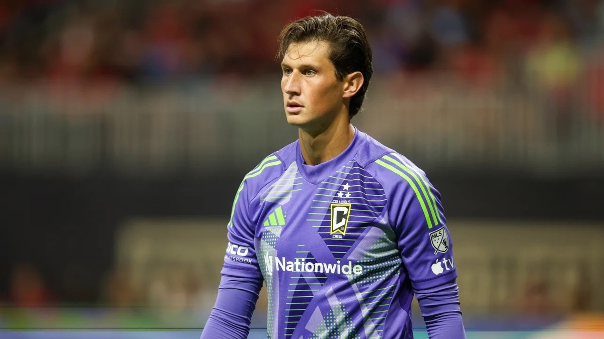 Nicholas Hagen portero del Columbus Crew. Foto: MLS