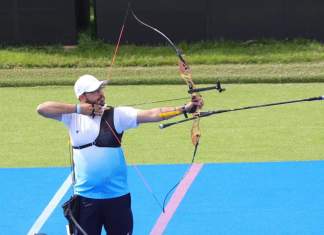 Juan Diego Blas durante su participación en los Juegos Paralímpicos de París 2024. Foto: Comité Paralímpico Guatemalteco.