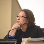 La jueza Abelina Cruz llegó al Juzgado de Mayor Riesgo D en mayo pasado. Foto: La Hora / Fabricio Alonzo